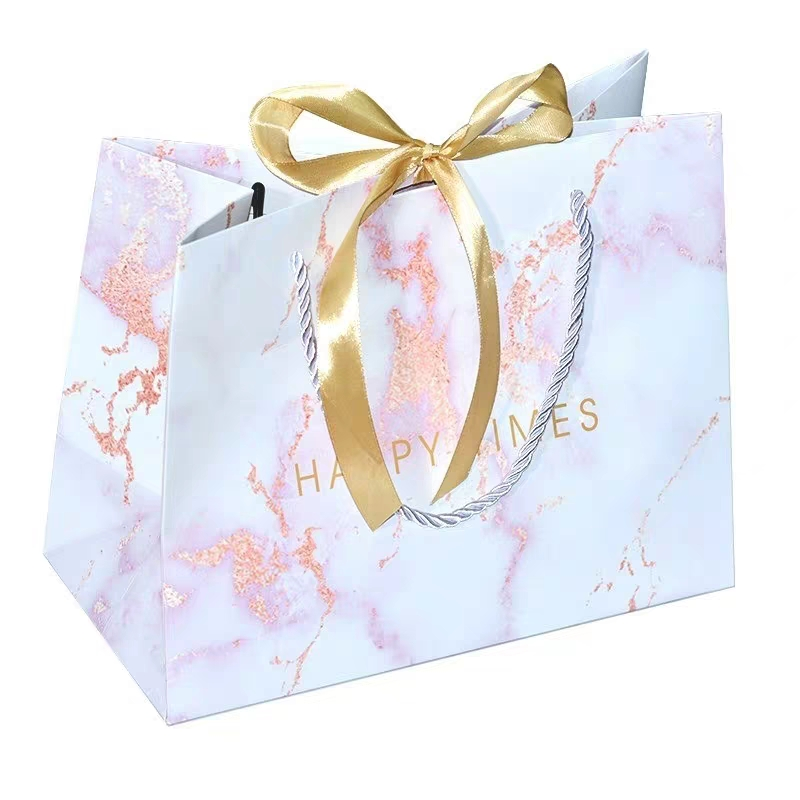 Gift Paper Bag With Handle Shopping Paper Bag (1)