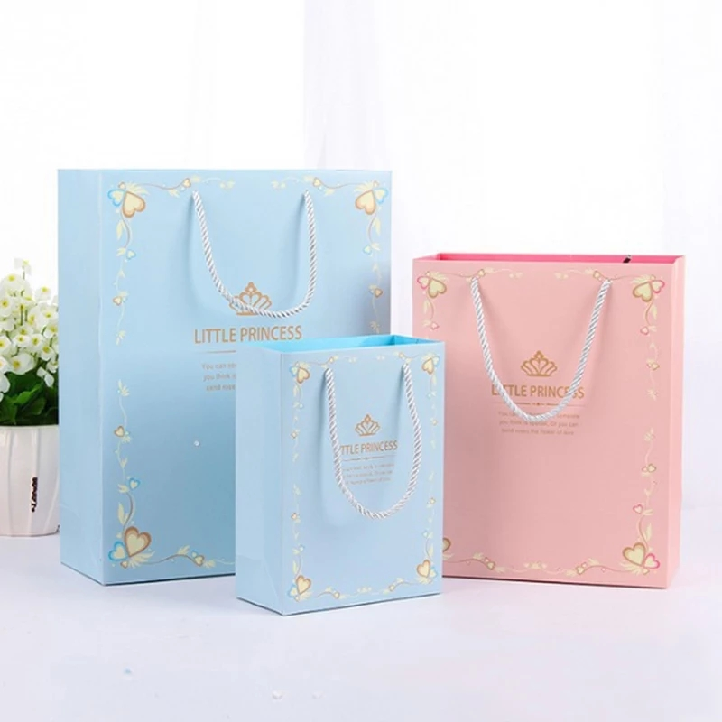The Gift Paper Bag With Handle Shopping Paper Bag (3)