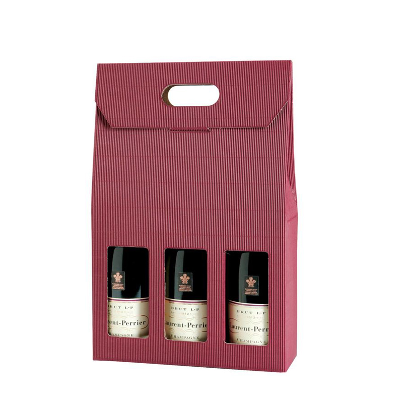 Packaging Para sa Wine Bottle Magnetic Paper Box (4)